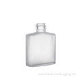 Flat Hip Flask Glass Bottle